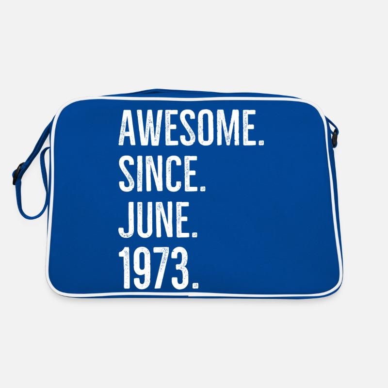 Großartig seit Juni 1973 Retro Tasche
