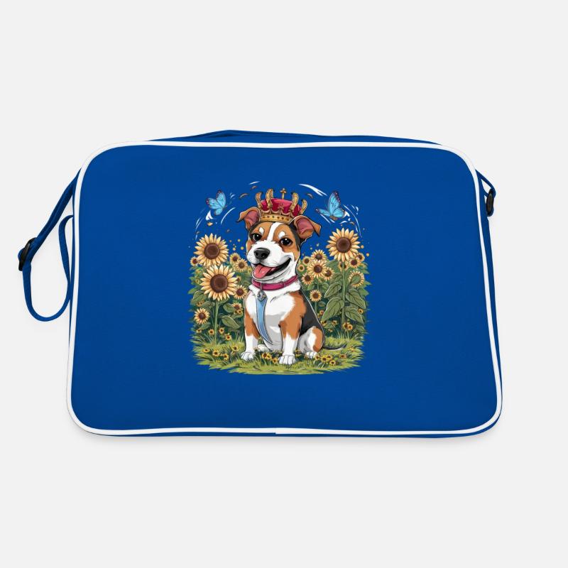 American Staffordshire Terrier avec couronne Sac Retro