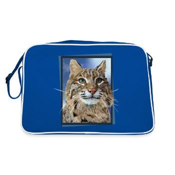 Lynx - Sac Retro - bleu/blanc - Dos