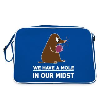 Mole Mole Liebaher Gift Gardener - Retro Bag - blue/white - Back