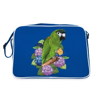Noble Macaw - Retro Bag - blue/white - Back