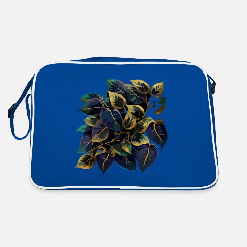 Les feuilles naturelles Sac Retro