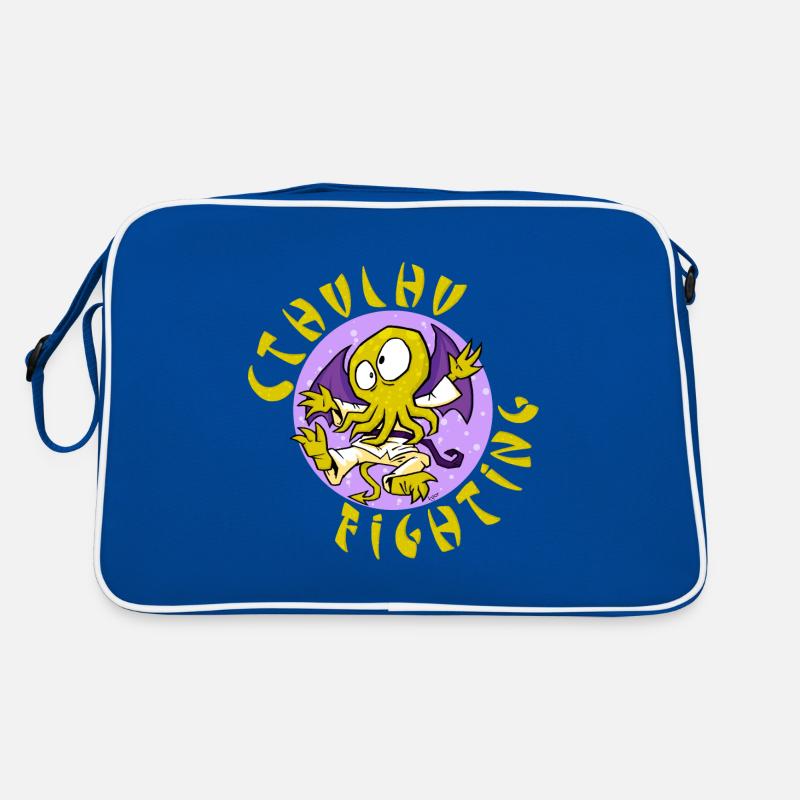 Cthulhu fighting Sac Retro
