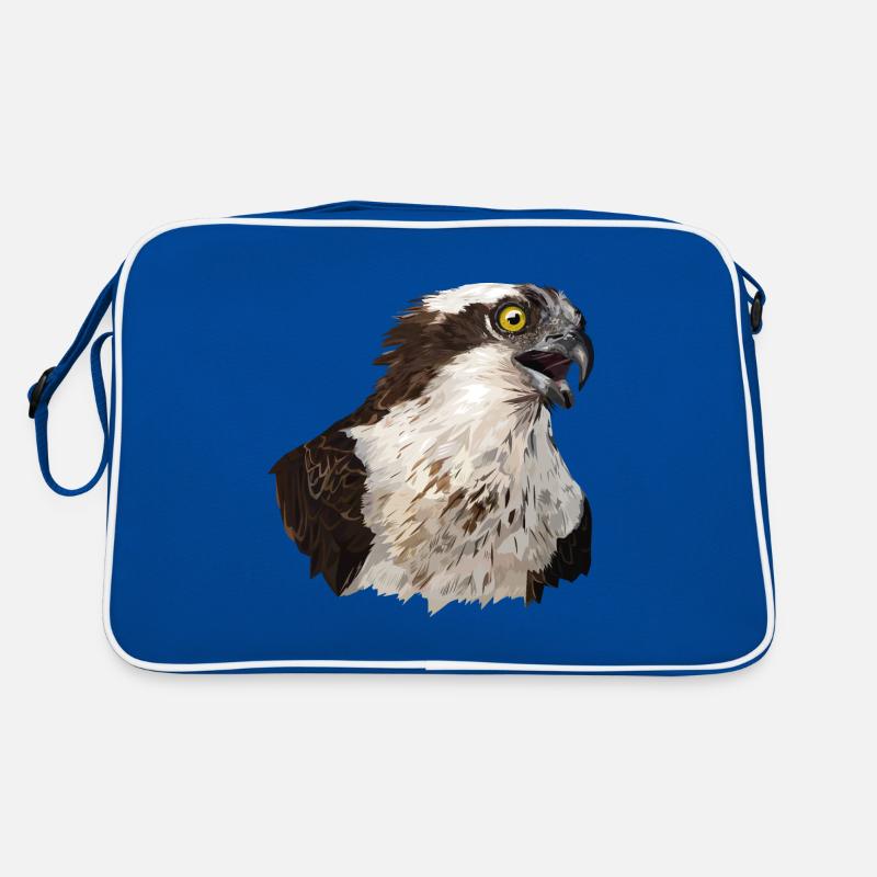 Fischadler Retro Tasche