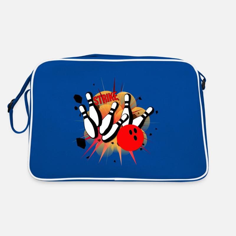 Bowling Strike Retro Tasche