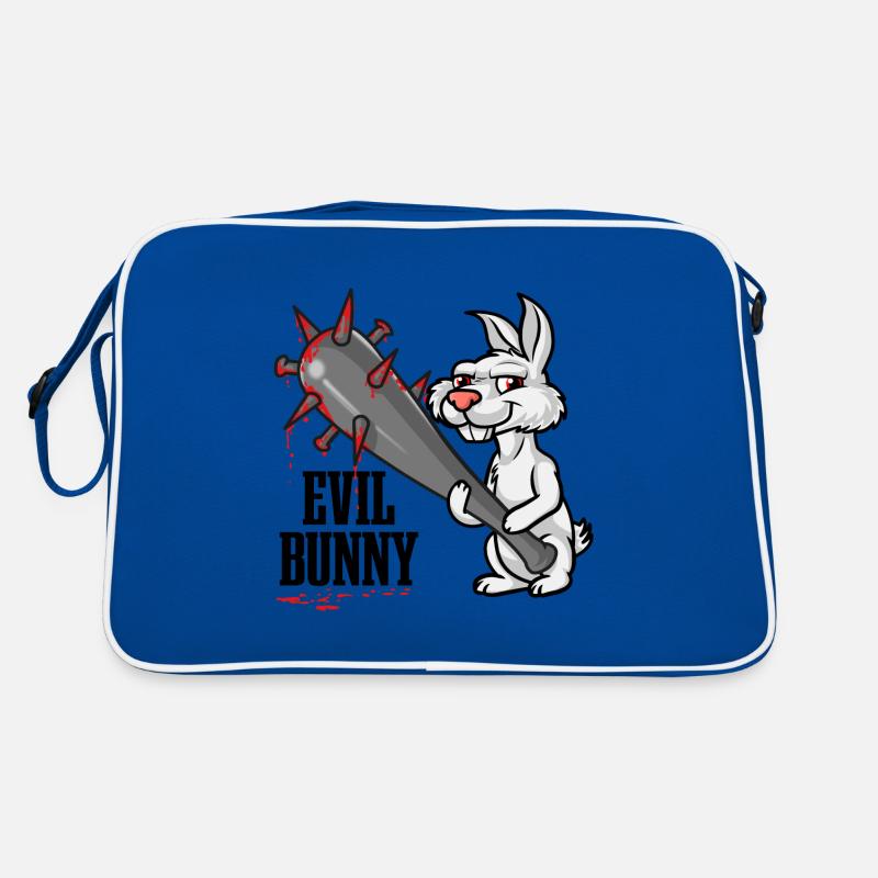 Evil Rabbit | Evil Hasi | Evil Rabbit Retro Bag