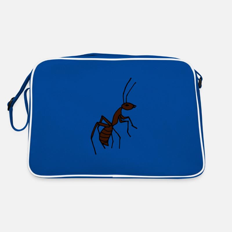 Cartoon ant Retro Bag