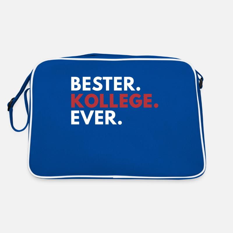 Bester Kollege Abschiedsgeschenk Abschied Arbeitsk Retro Tasche
