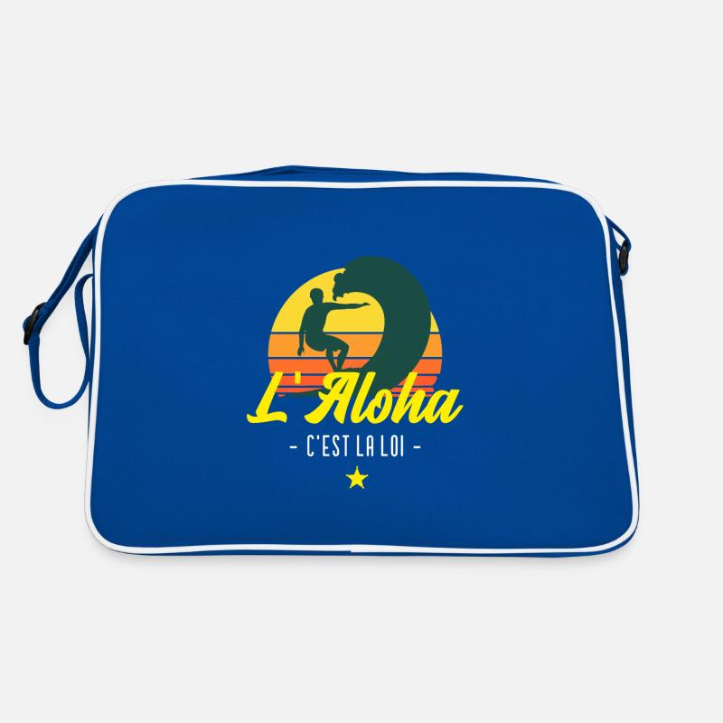 L'ALOHA C'EST LA LOI ! (SURF) Sac Retro