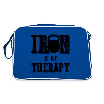 therapy gym - Retro Bag - blue/white - Back
