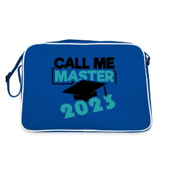Master 2023 Graduation Graduation Uni - Retro Bag - blue/white - Back