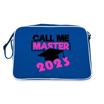 Master 2023 Graduation Graduation Uni - Sac Retro - bleu/blanc - Dos