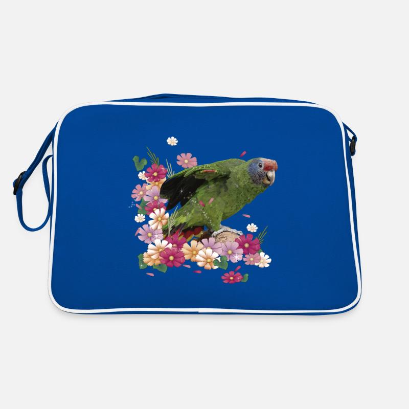 Le perroquet à queue rousse Sac Retro