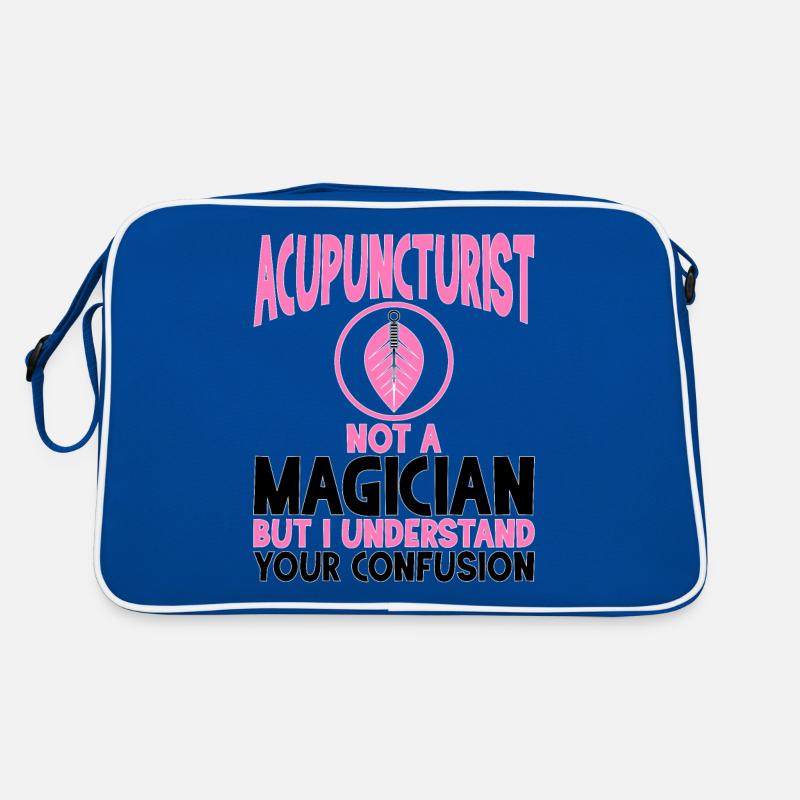Acupuncture Acupuncturists Not a Magician Retro Bag