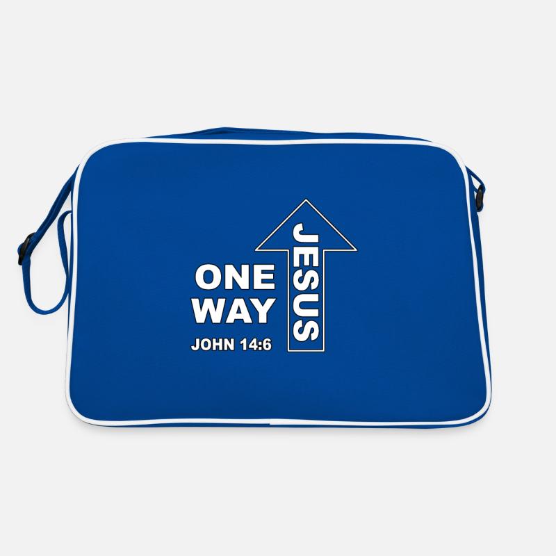 Christian Design - One Way Jesus Retro Bag