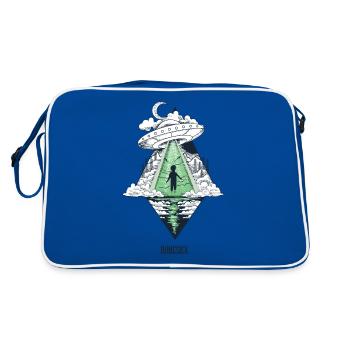 Homesick - Homesick for alien worlds - Retro Bag - blue/white - Back