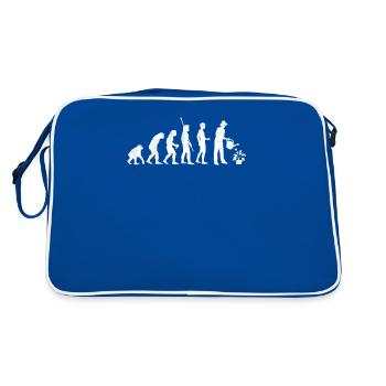 Evolution Gardener Garden - Retro Bag - blue/white - Back