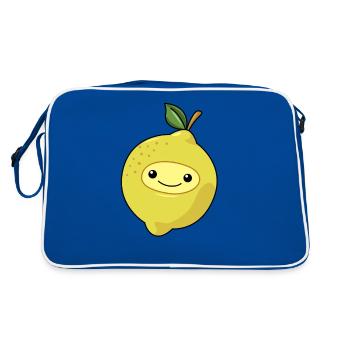 Bande dessinée Citron Lemone - Sac Retro - bleu/blanc - Dos