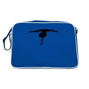 Rhythmic gymnastics with ball - Retro Bag - blue/white - Back