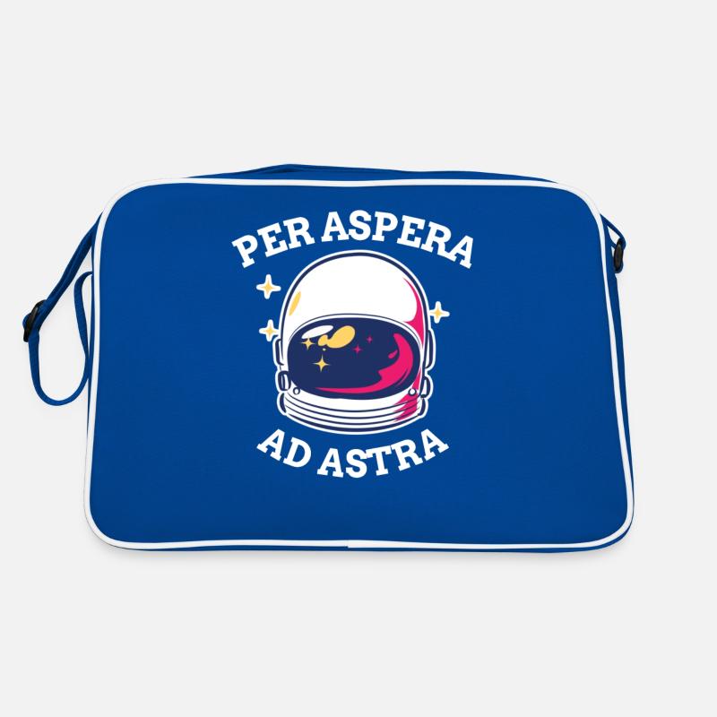 Per Aspera Ad Astra Astronaute d'exploration spatiale Sac Retro