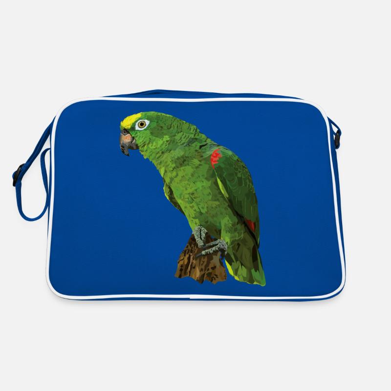 Yellow-crowned Parrot Retro Bag