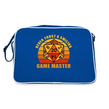 Game Master Fantasy Role-Playing Game Tshirt Game Master - Retro Bag - blue/white - Back