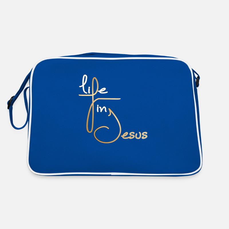 Vie chrétienne de conception en Jésus Sac Retro