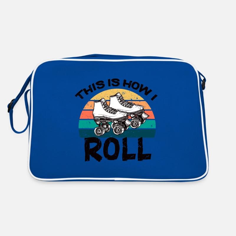 70 es This Is How I Roll Vintage Retro Roller Skate Retro Tasche