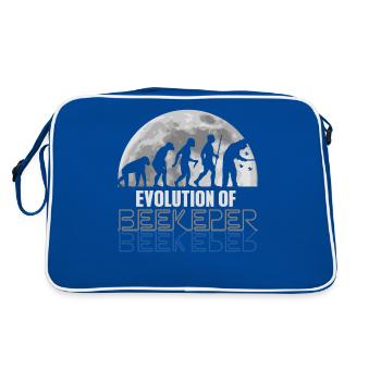 Apiculteur amateur Apiculteur Abeilles Chuchoteurs Apiculteurs Miel - Sac Retro - bleu/blanc - Dos