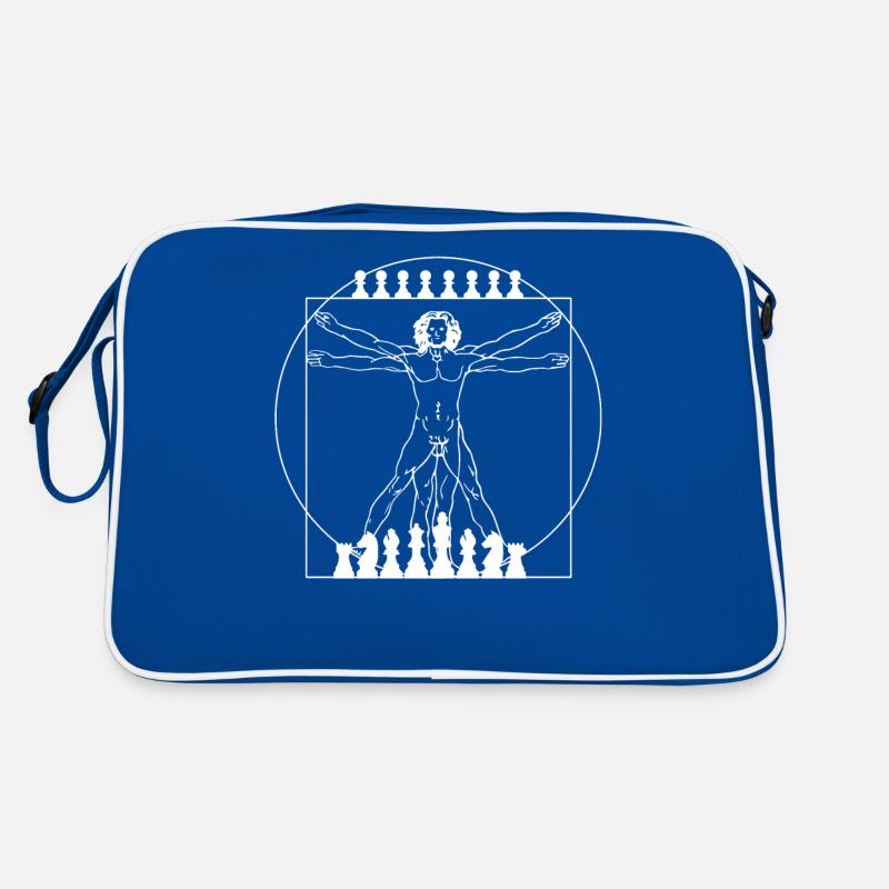 Da Vinci Échecs Pièces d’échecs Sac Retro