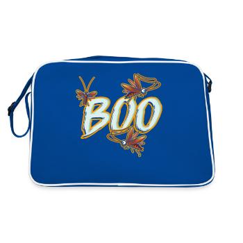 BOO - Flying Cockroach Funny - Halloween Costume - Sac Retro - bleu/blanc - Dos