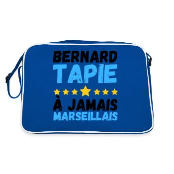 marseille foot marseillais - Sac Retro - bleu/blanc - Dos