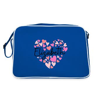 J’adore Elizabeth - Sac Retro - bleu/blanc - Dos