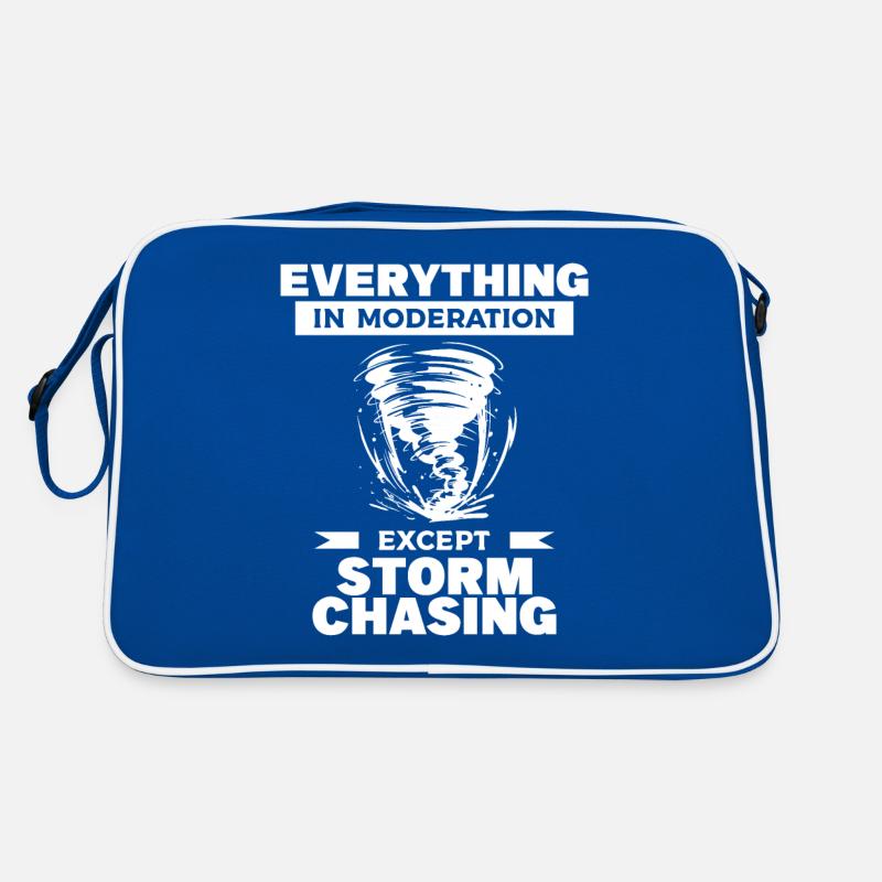 Tout avec modération sauf la chasse aux tempêtes Sac Retro