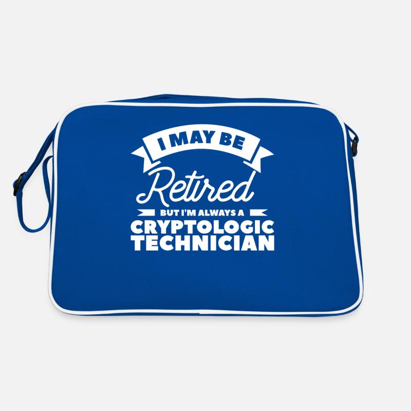 I Maybe Retired But I'm Always A Cryptologic Retro Bag