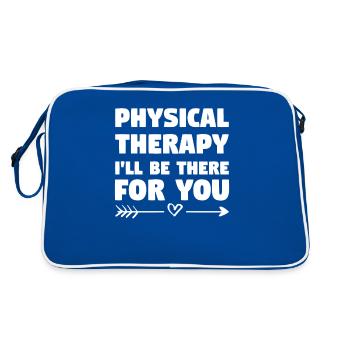 Physical Therapy I'll Be There For You Therapy - Retro Bag - blue/white - Back