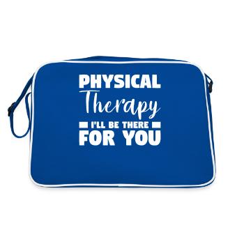 Physical Therapy I'll Be There For You Therapy - Retro Bag - blue/white - Back