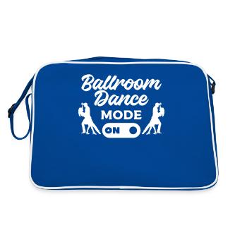 Mode de danse de salon sur Dancer - Sac Retro - bleu/blanc - Dos