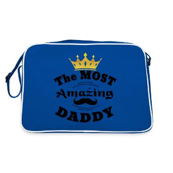 The Most Amazing - Retro Bag - blue/white - Back