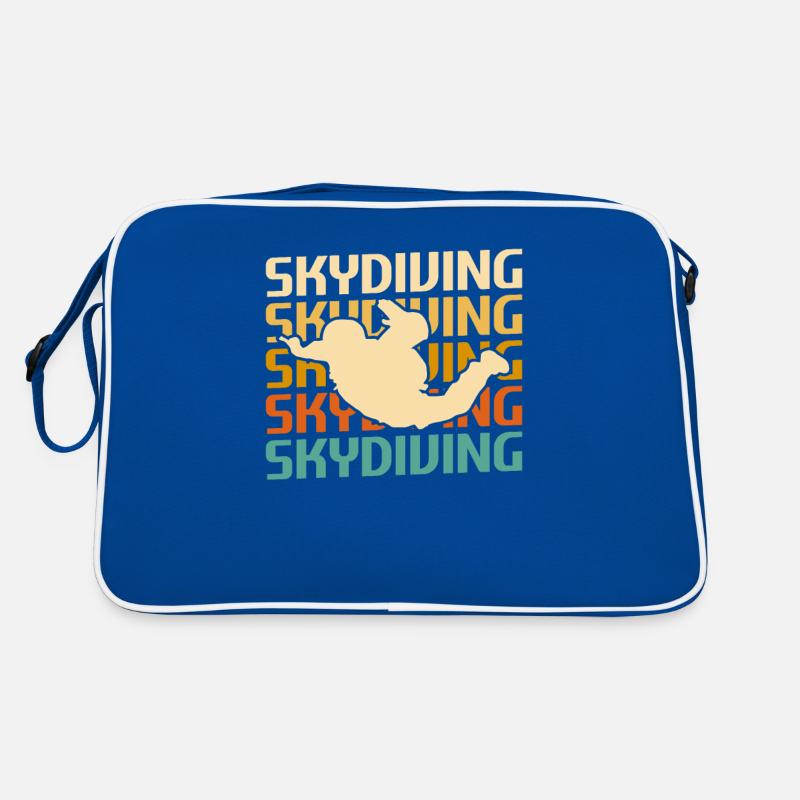 Retro Vintage Classic Skydiving Skydiver Retro Tasche