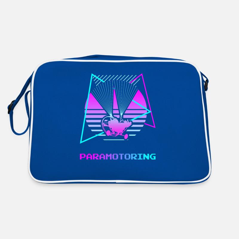 Retro Vintage Classic Paramotoring Paragliding Retro Bag