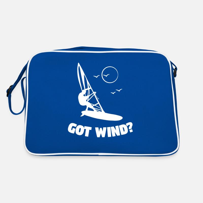 Got Wind Windsurfing Windsurfer Retro Tasche