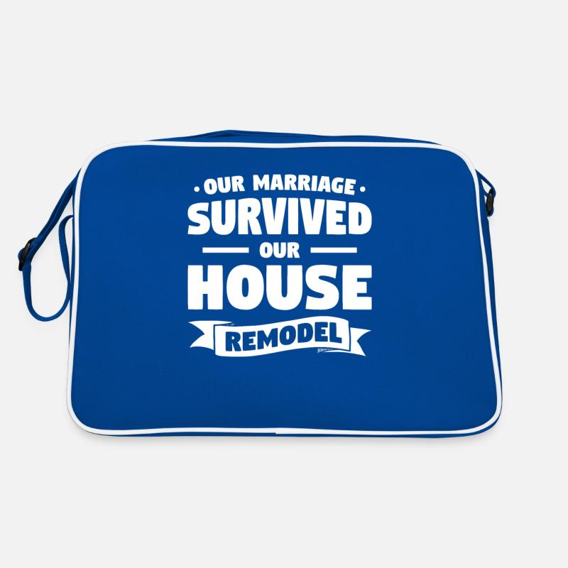 Notre mariage a survécu à notre maison Remodeler la maison Impro Sac Retro