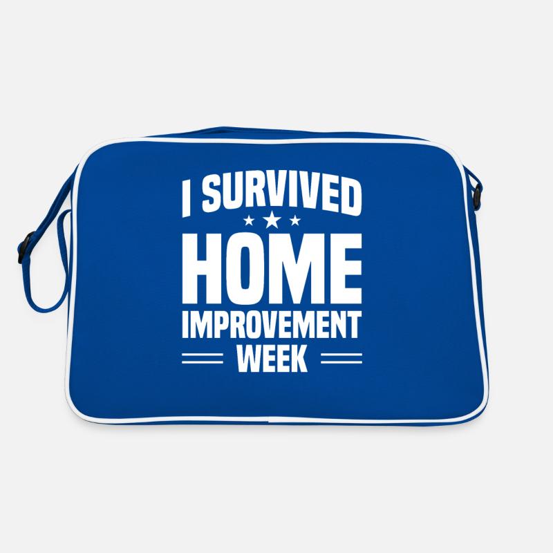 I Survived Home Improvement Week Handyman Retro Tasche