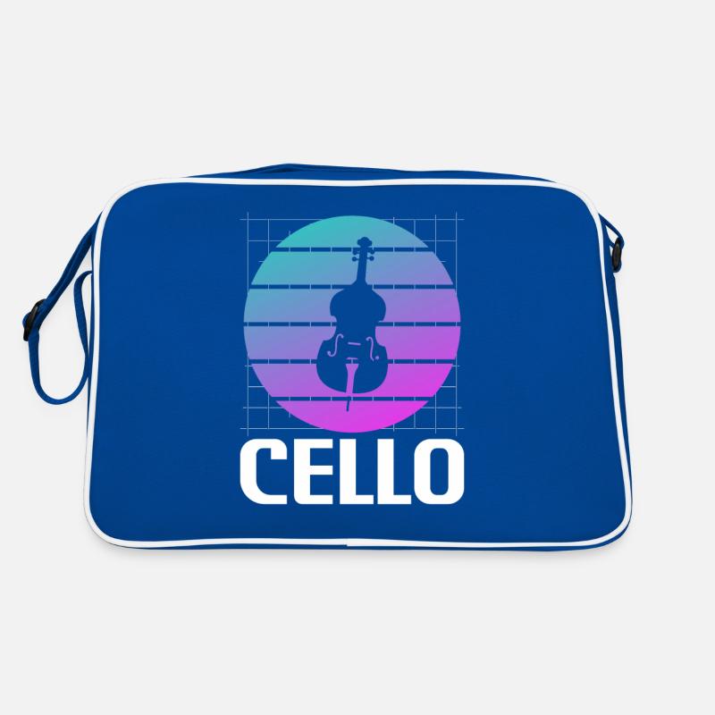 Instrument de violoncelle classique rétro vintage Sac Retro
