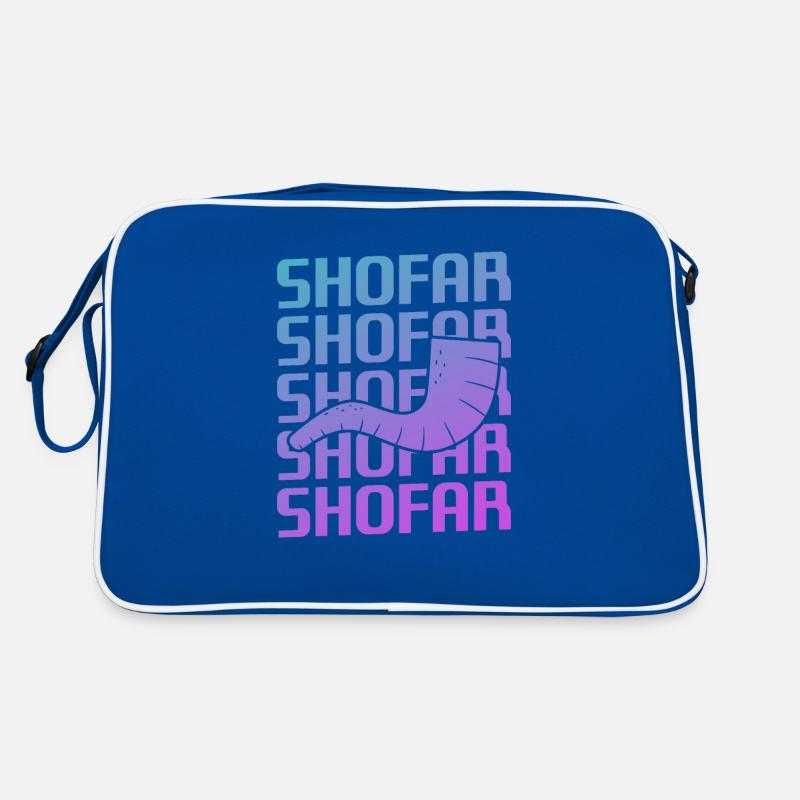 Retro Vintage Classic Shofar Player Instrument Retro Tasche