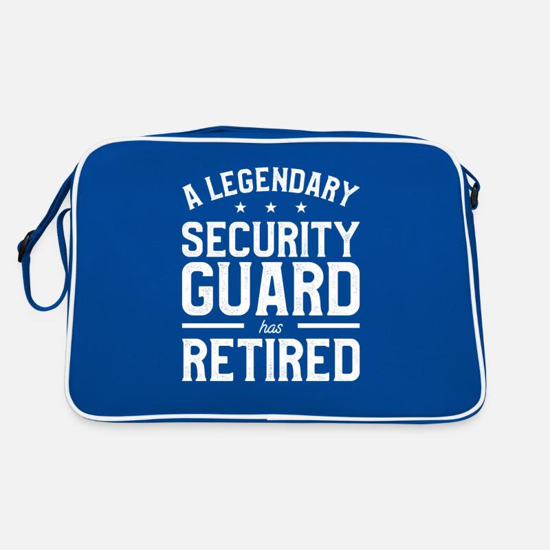 A Legendary Security Guard Has Retired Officer Retro Bag
