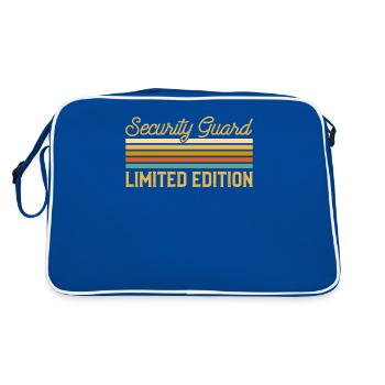 Retro Security Guard Limited Edition Guards - Retro Tasche - Blau/Weiß - Hinten