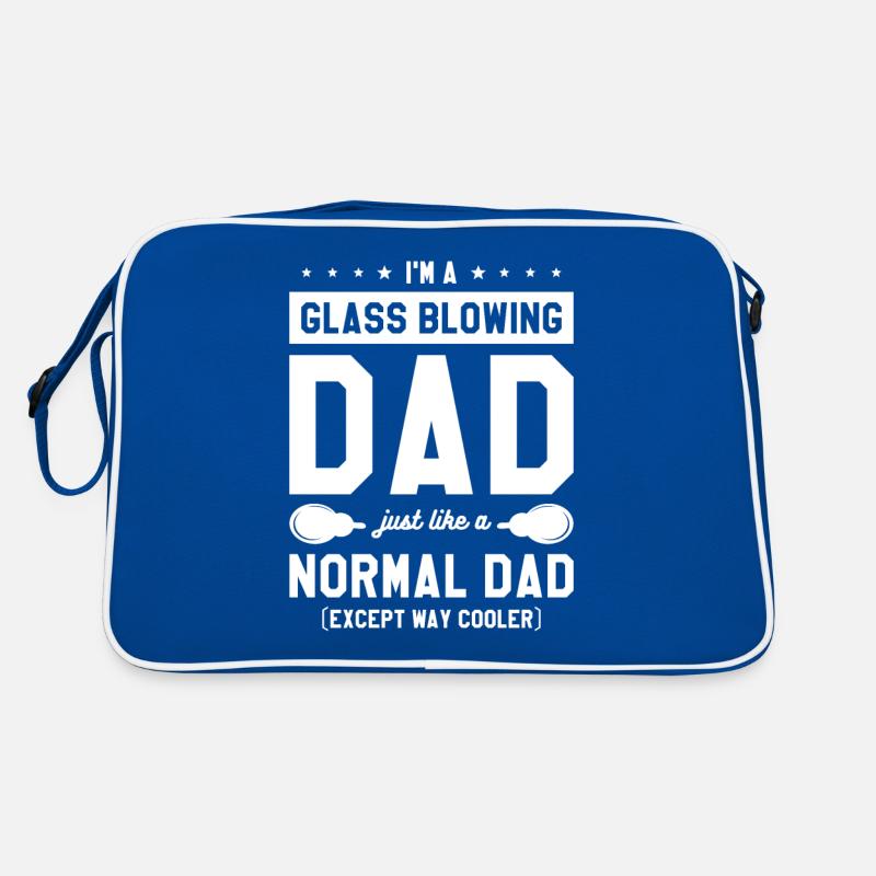 Je suis un papa souffleur de verre tout comme un papa normal Gla Sac Retro