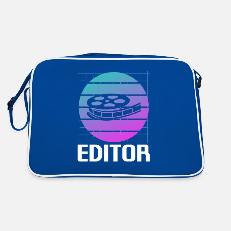 Retro Vintage Classic Editor Editing Retro Bag